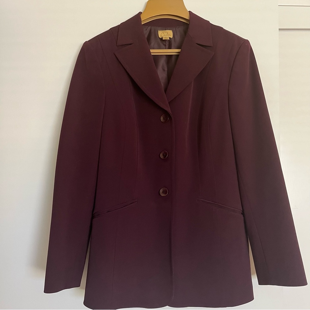 Caslon Blazer Burgundy / Wine, Size 8